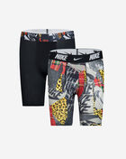 Nike Big Kids' 2PK Printed Long Boxer Briefs 9N1061-F69 Multi 1
