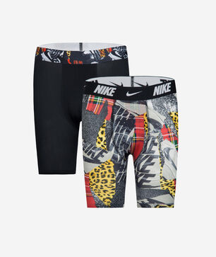 Big Kids' 2PK Printed Long Boxer Briefs