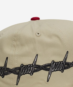 Beware Of Rotty Barbed Wire Twill Trucker 