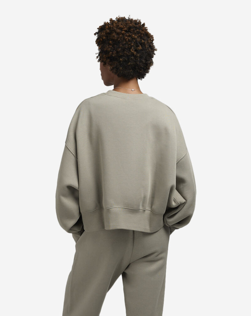 Nike NSW Phoenix Fleece Over-Oversized Crew-Neck Sweatshirt DQ5761-320 Grey 2