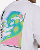 New Balance Classic Tri-Logo Heat Map T-Shirt MT61V4ZG-WT White 3