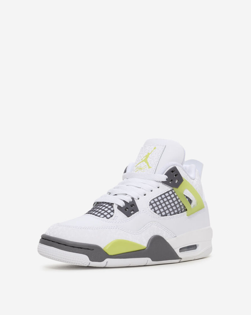 Jordan Big Kids' Air Jordan 4 Retro HJ5990-100 White 2