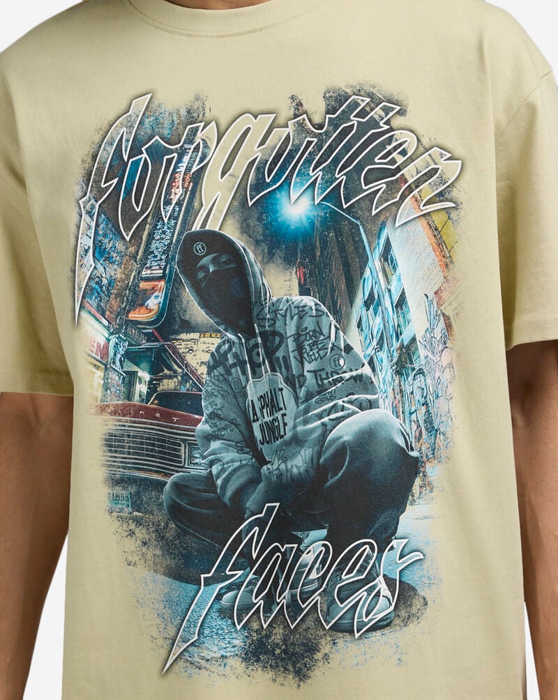 Forgotten Faces Alley Tee FOFUS121-00208 Beige 3
