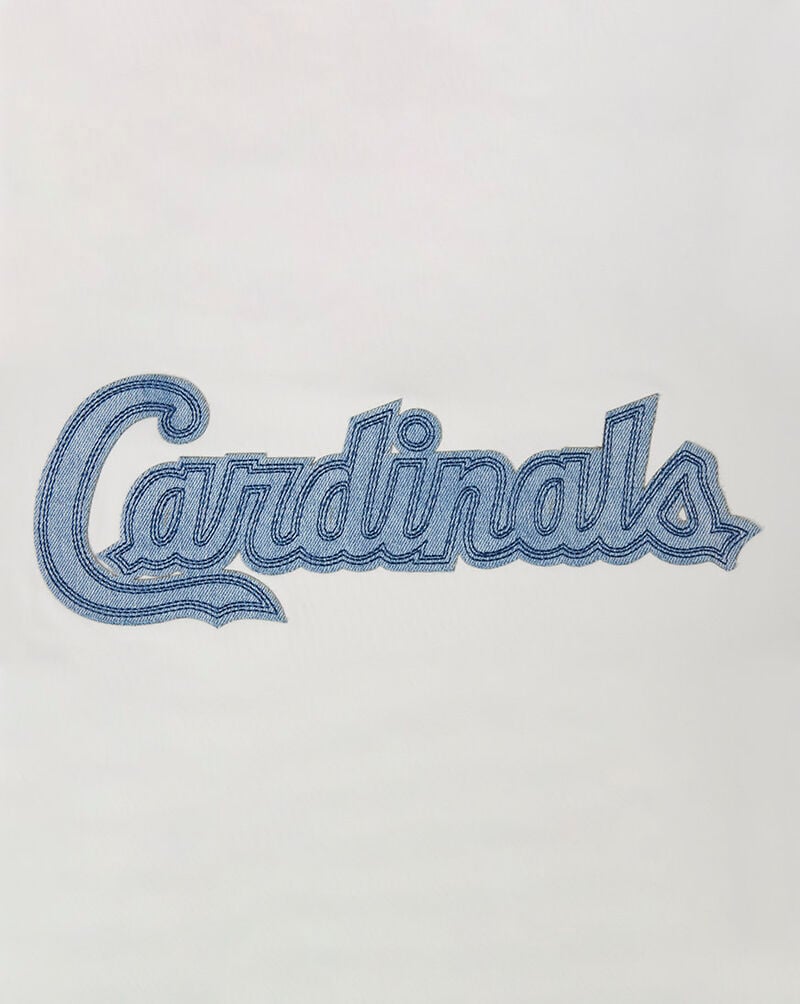 PRO STANDARD St. Louis Cardinals Varsity Blues Tee  LSC1312297-LIN cream 4