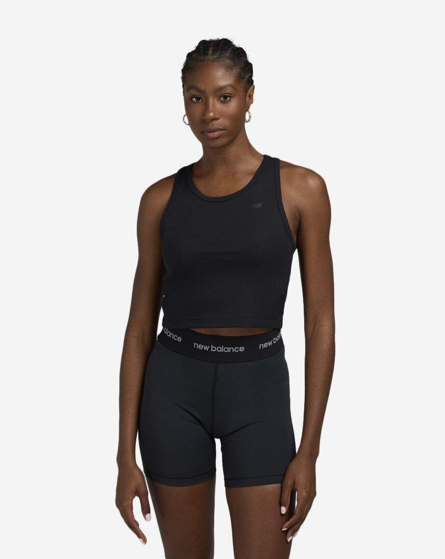 Shop New Balance Micro-Rib Tank WT43523-BK black | SNIPES USA