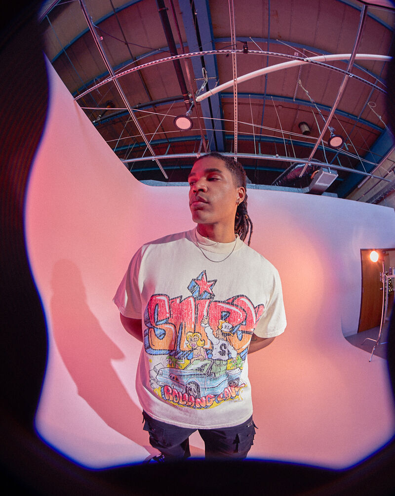 SNIPES Rolling Loud X Snipes Graffiti Tee RLGRAFFITICRM Beige 4
