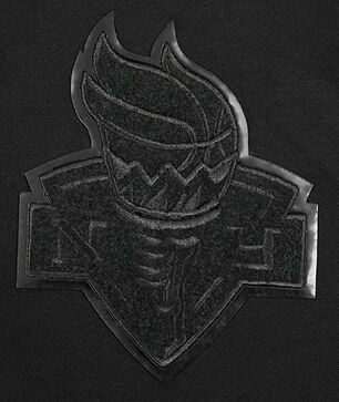 Big Boys' New York Liberty Triple Black Full Zip Hoodie 
