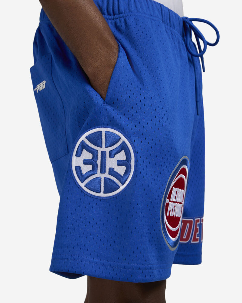 PRO STANDARD Detroit Pistons Mesh Shorts BDP3514965-RYB Blue 4