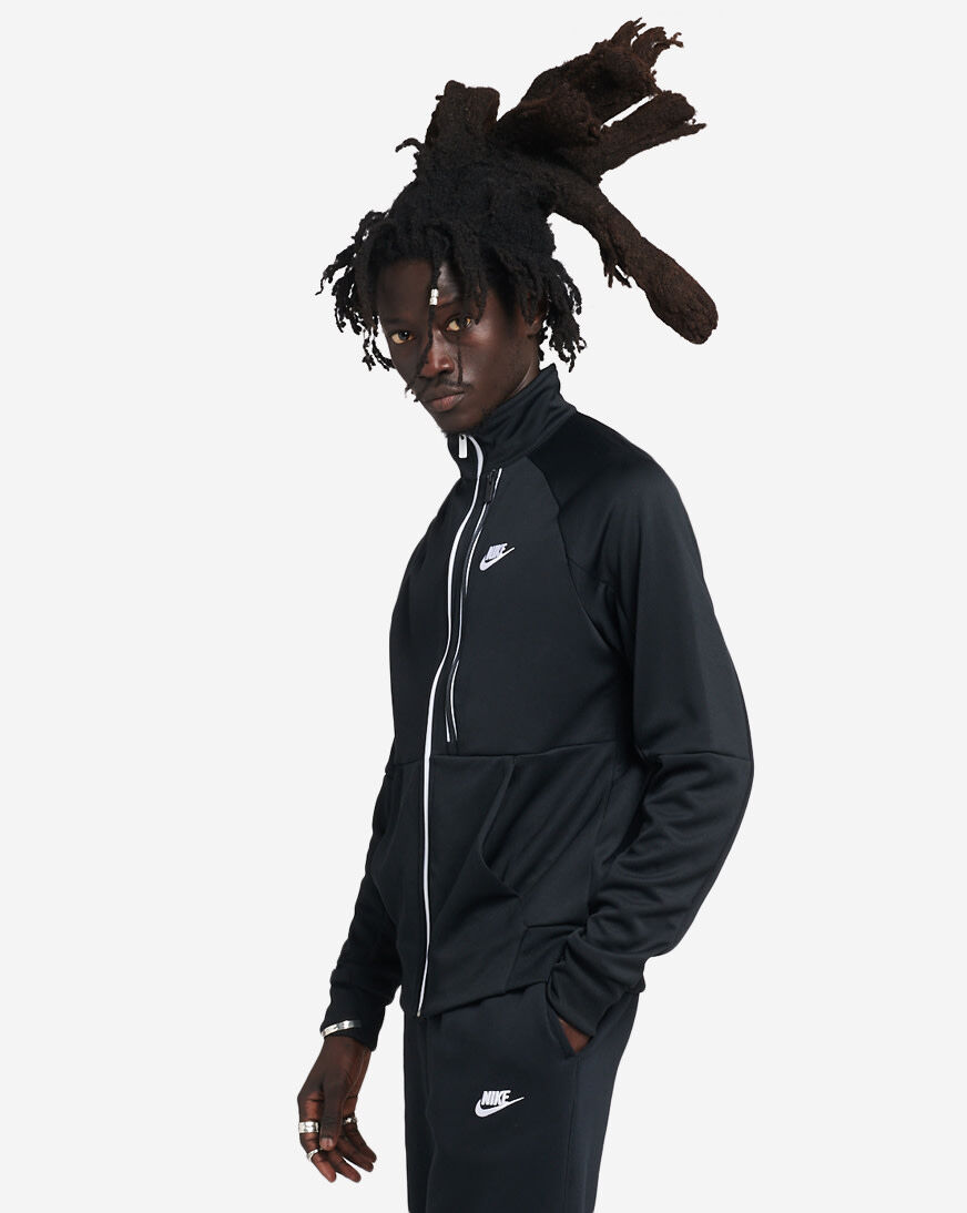 Nike 98 tribute jacket in black on sale