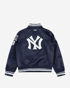 Big Boys' New York Yankees Retro Classic Rib Satin Jacket