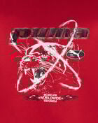 Puma Grade School Street X CTN Fleece Pullover Hoodie PFA25V9P-18998 Red 2