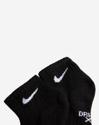 Nike Little Kids' 6-Pack NSW Basic Ankle Socks (5-7) UN0018-023 Black 2