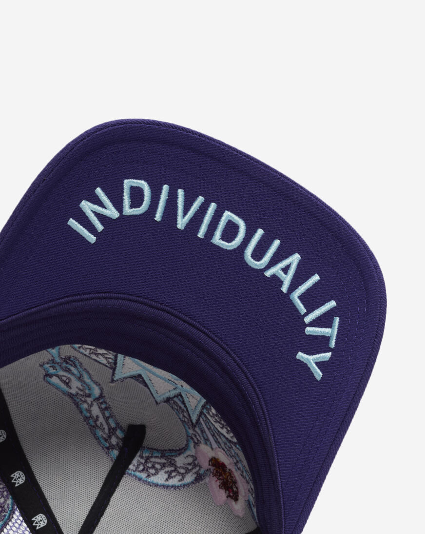 Shop Cult of Individuality Snakes Mesh Back Trucker Hat 626AS