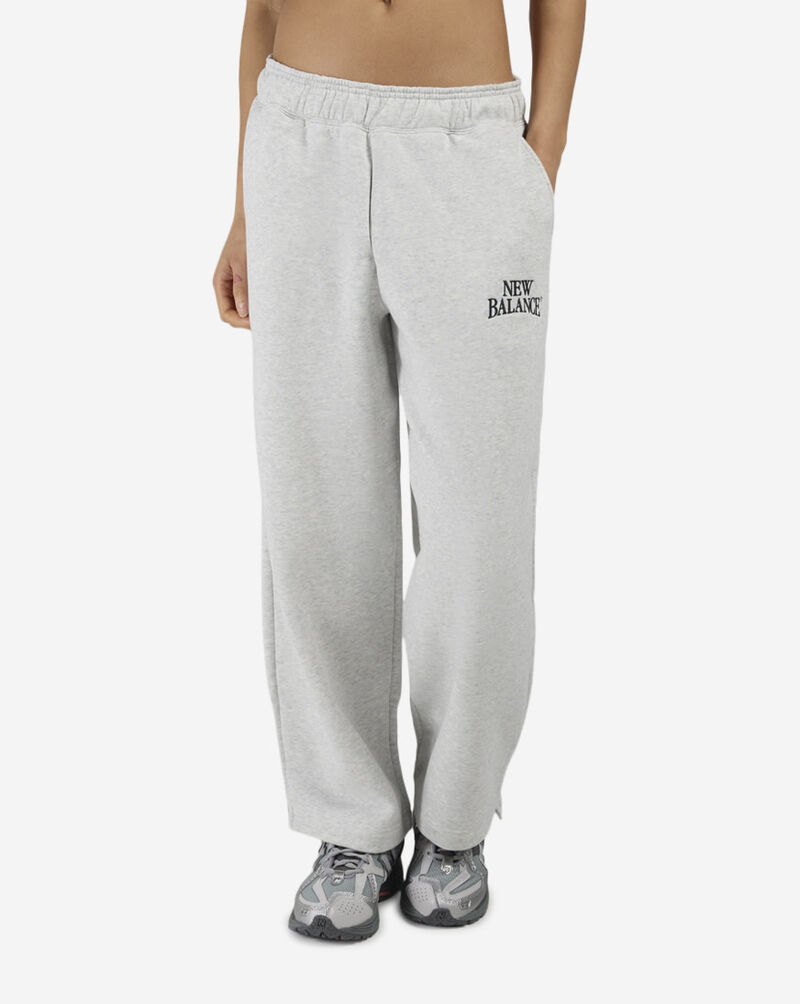 New Balance Trackside Fleece Barrel Pant WB61W1DZ-AHH Grey 1