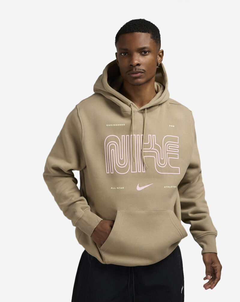 Nike Club Pullover Fleece Hoodie HV5065-247 Beige 1