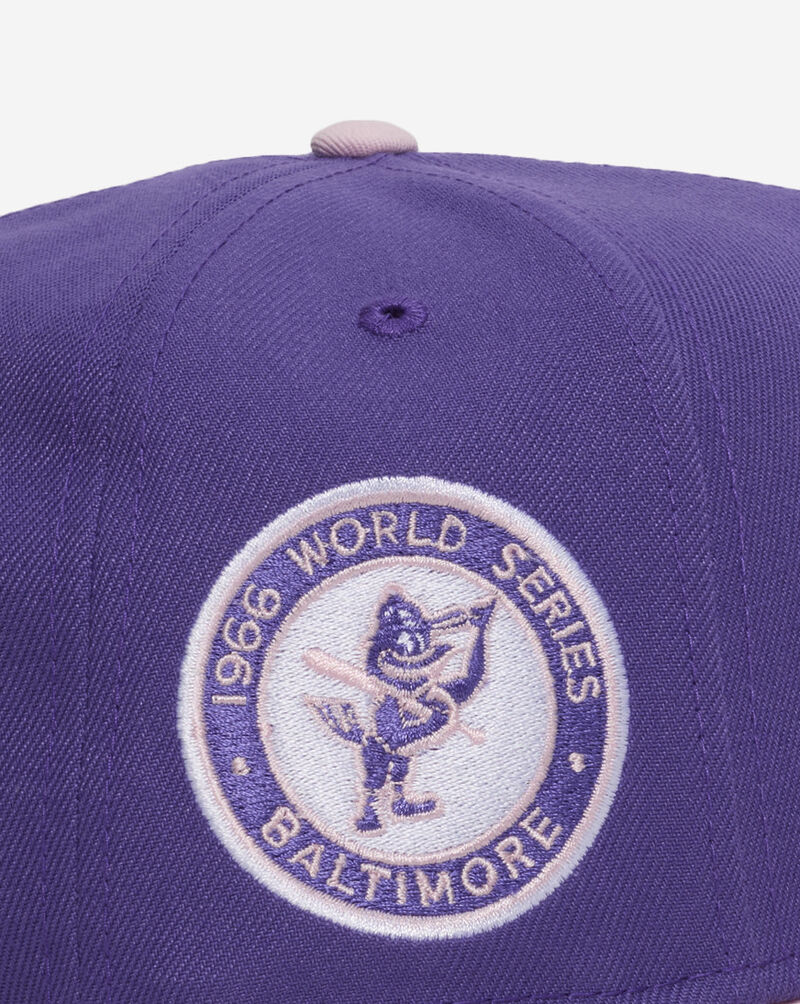 New Era 9Fifty Baltimore Orioles A-Frame Snapback Hat 71011802 Purple 2