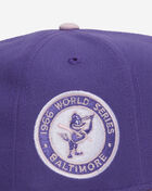 New Era 9Fifty Baltimore Orioles A-Frame Snapback Hat 71011802 Purple 2