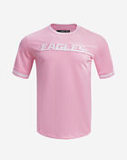 PRO STANDARD Philadelphia Eagles Classic Chenille Double Knit Tee FPE1410196-PNK Pink 1