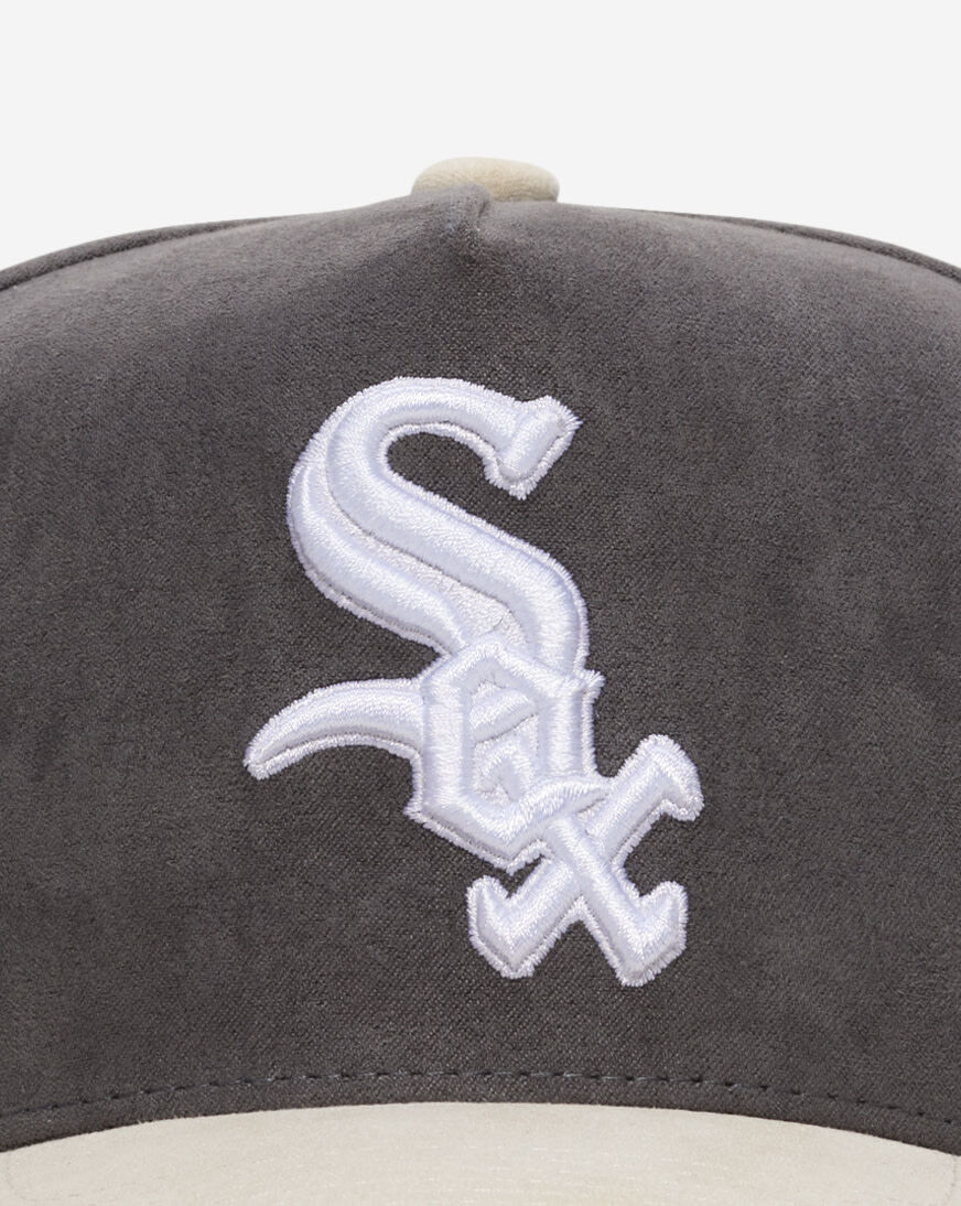 Shop Mitchell Ness Chicago White Sox Pro Pinch Suede Two Tone