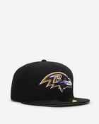 New Era 59Fifty Baltimore Ravens Core Fitted Hat 60399124 Black 1