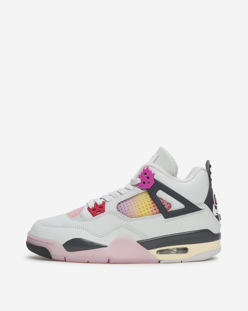 Jordan Big Kids' Air Jordan 4 Retro IO2361-100 cream 1