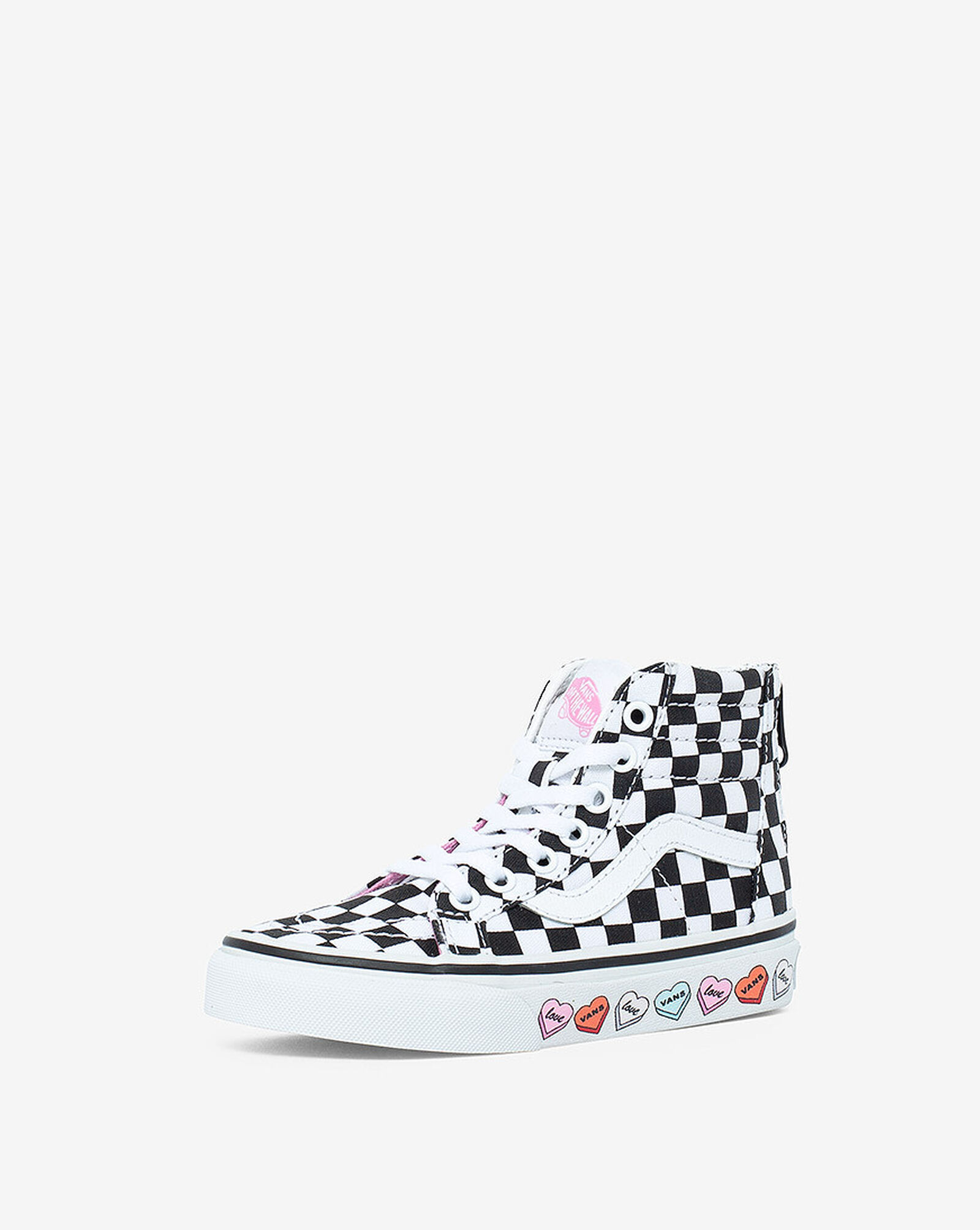 Shop Vans PreSchool Candy Hearts Sk8Hi Zip VN0A4BUXABY multi SNIPES USA