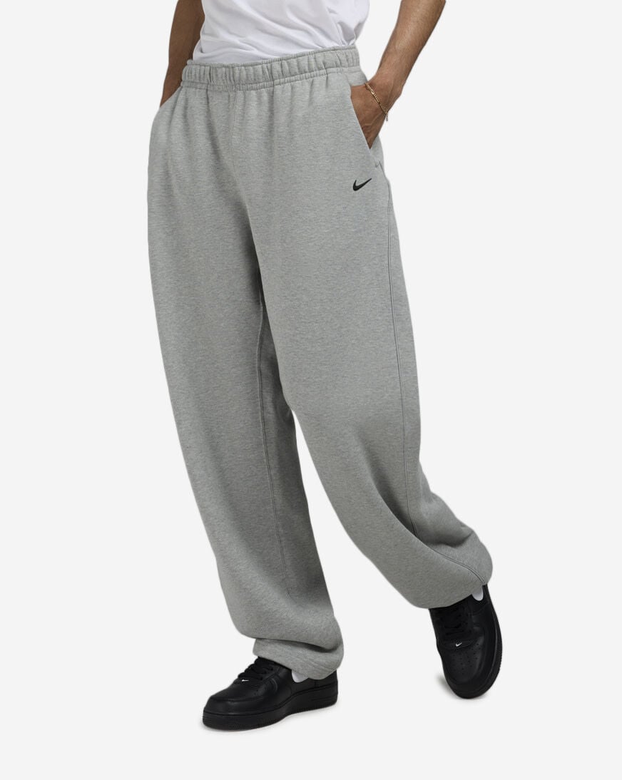 Shop Nike NOCTA Fleece CS Open-Hem Sweatpants FZ4675-063 grey