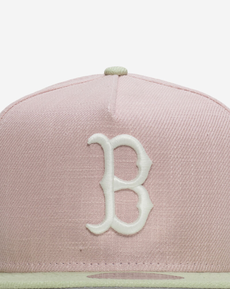 New Era 9Fifty Boston Red Sox A-Frame Snapback Hat 60945074 Pink 2