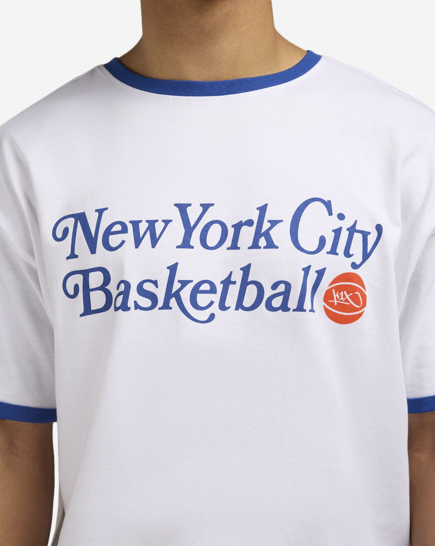 Shop K1X NYC Basketball Ringer Tee KXM241-001-1 white