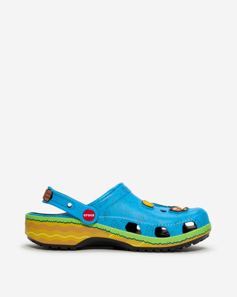 Crocs Grade School Super Mario Classic Clog 212139-90HJ Multi 4