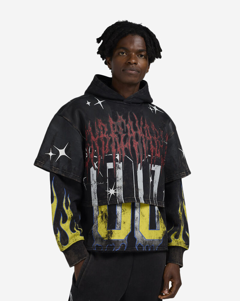 Smoke Rise Unbreakable Hoodie FO25617SN-GRA Grey 1