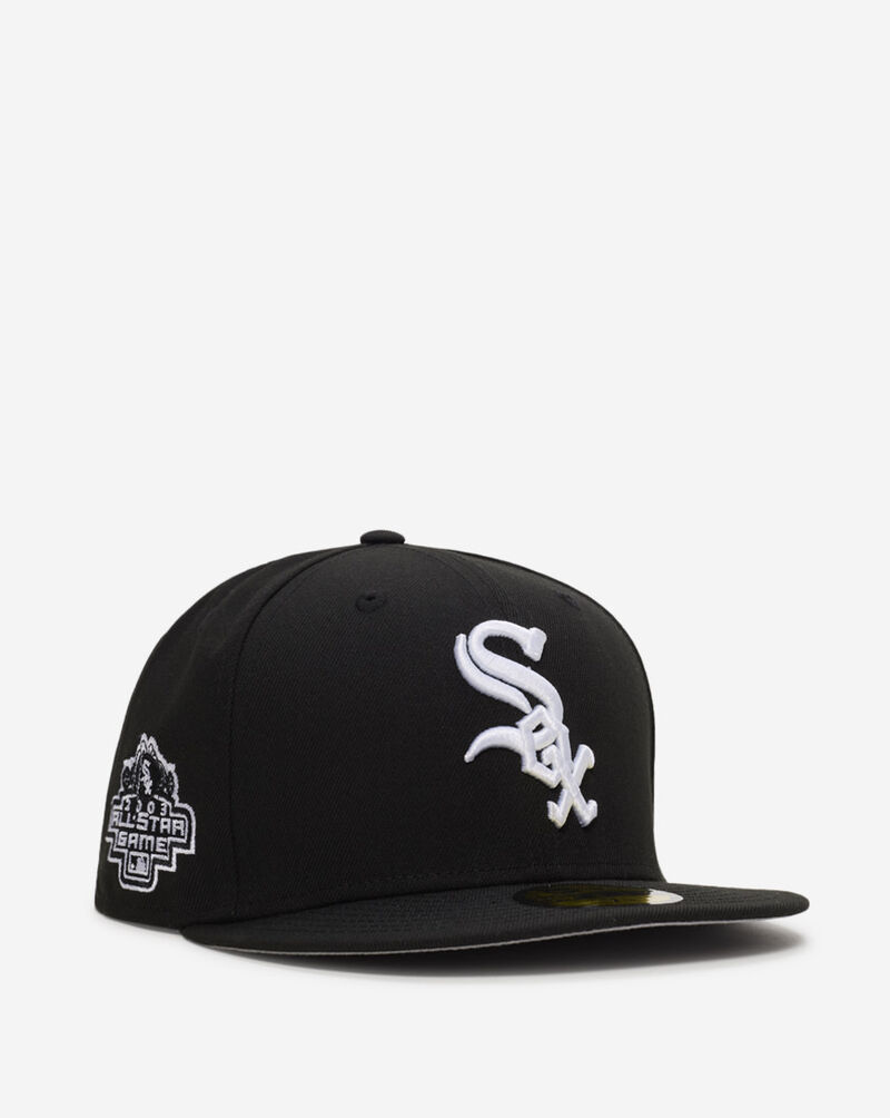New Era 59Fifty Chicago White Sox Fitted Hat 60398759 Black 1