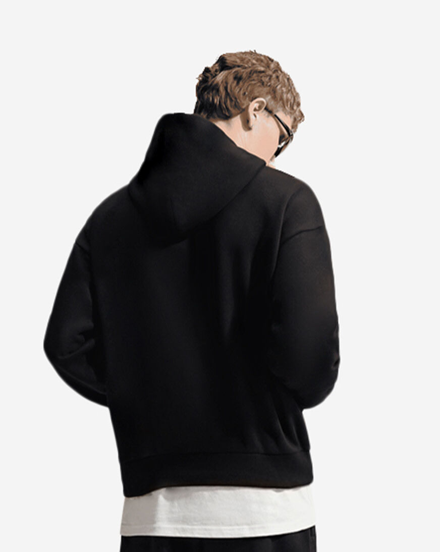 Shop Nike Solo Fleece Pullover Hoodie IX1926-001 black | SNIPES USA