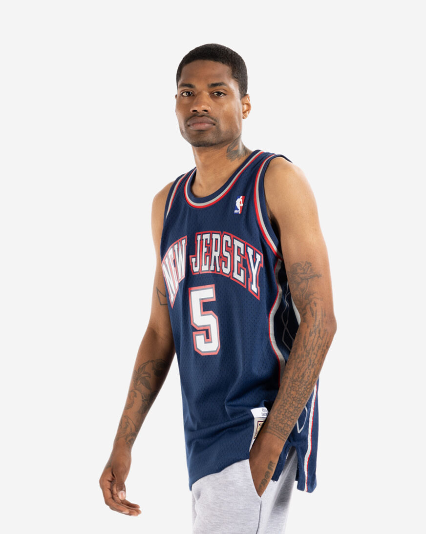 Shop Mitchell Ness New Jersey Nets Jason Kidd 2006 2007 Swingman