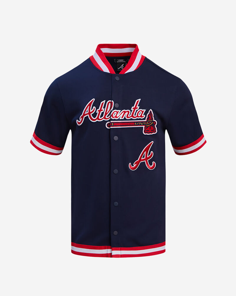 PRO STANDARD Atlanta Braves Warmup Jacket LAB1314593-MDR Blue 1