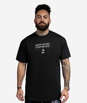 QT Silent Moves Loud Results Tee