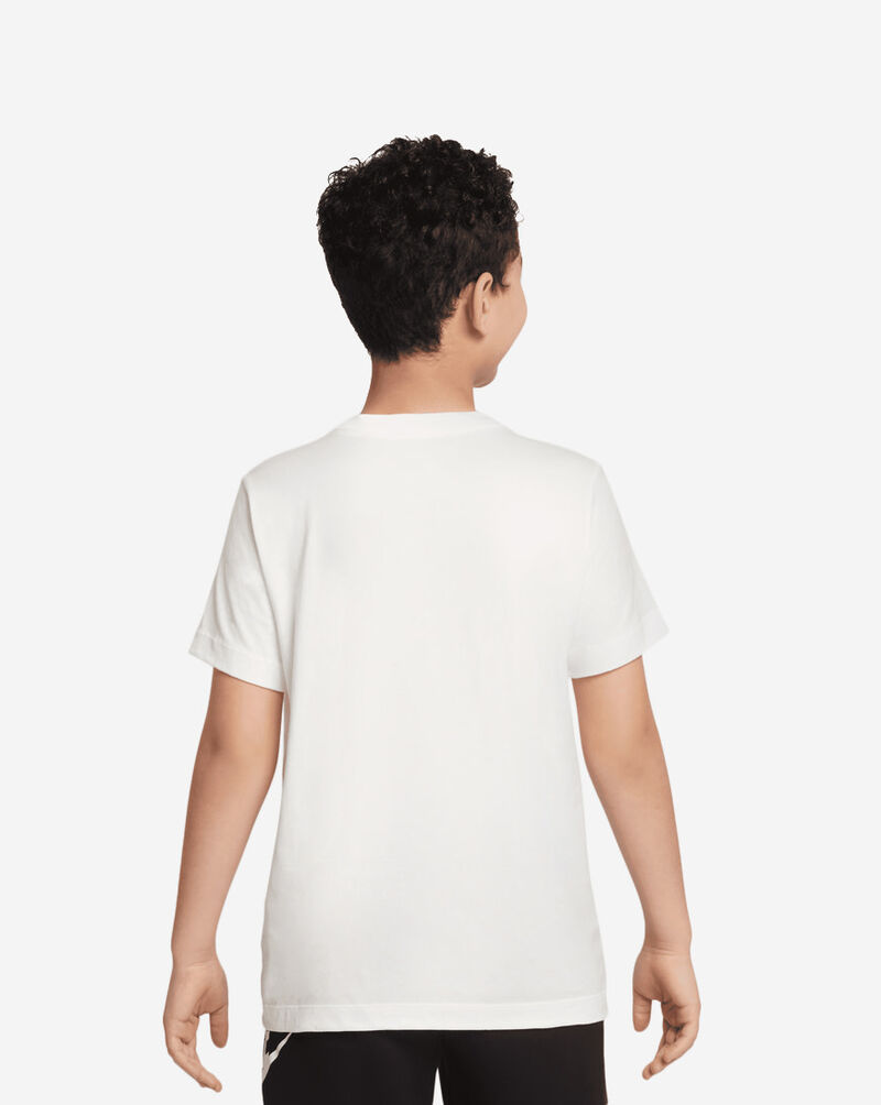 Nike Big Kids' NSW Play Attention Graphic T-Shirt IB8331-121 White 2