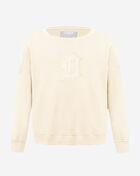 PRO STANDARD Big Boys' Detroit Tigers Neutral Fleece Crewneck LDTB5314985-EGG cream 1