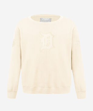 Big Boys' Detroit Tigers Neutral Fleece Crewneck