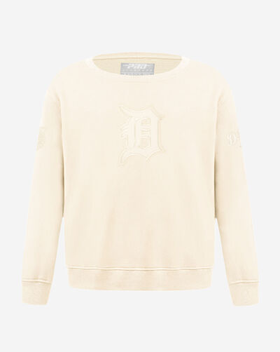 Big Boys' Detroit Tigers Neutral Fleece Crewneck