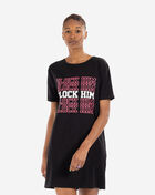 Block Him T-Shirt Dress