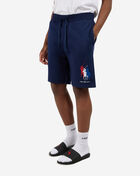 Fleece Triple Pony Athletic Shorts