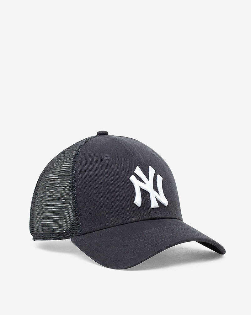 New Era 9Forty New York Yankees Snapback Trucker Hat 11591198 Blue 1