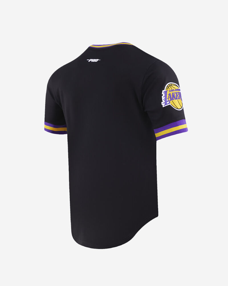 PRO STANDARD Los Angeles Lakers Retro Classic Double Knit Tee BLL156002-BKY Black 3