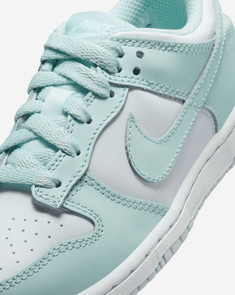 snipes nike dunk low black white