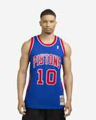 Mitchell  Ness Detroit Pistons Rodman Swingman Jersey SMJYGS18162-DPIROYA88DRD Blue 1