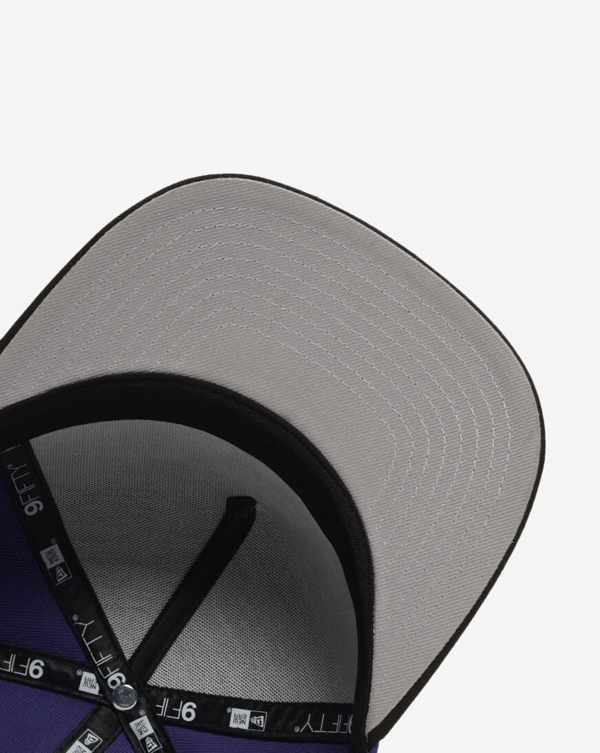 Shop New Era 9Fifty Baltimore Ravens Helmet A-Frame Snapback Hat