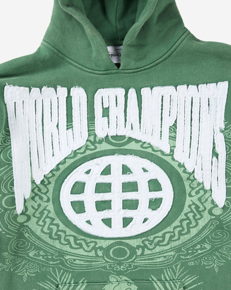 Smoke Rise Kids' Champion Fleece Hoodie BF026S468SN-VALLEY Green 2