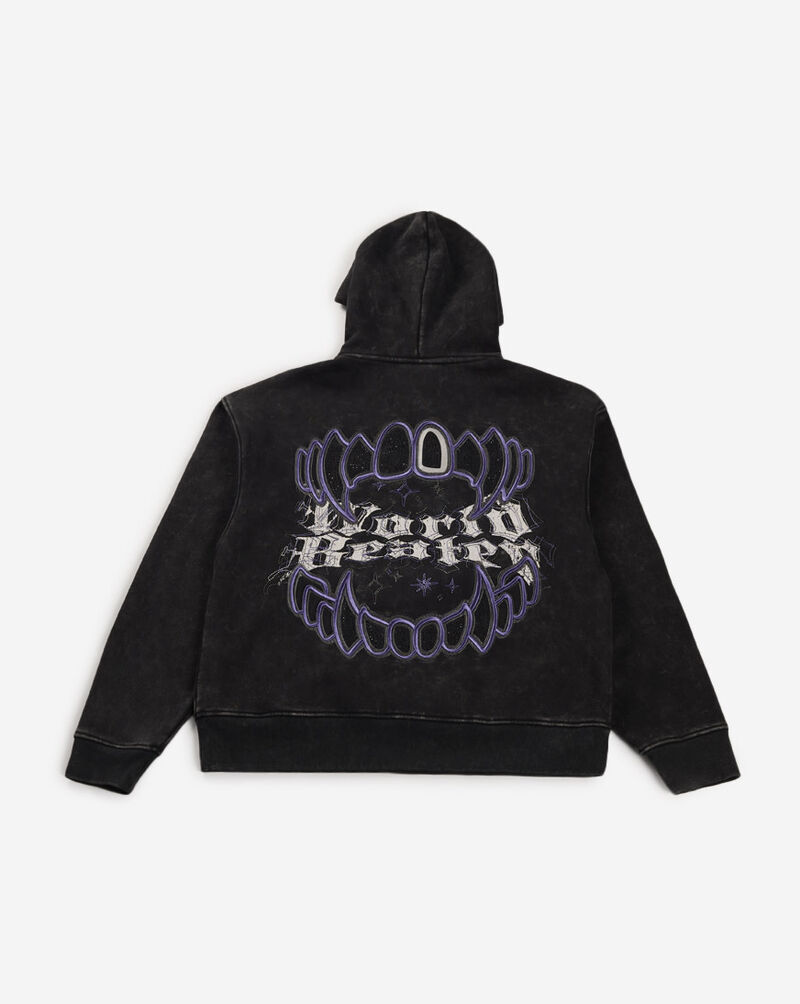 Smoke Rise Rhinestone Dystopia Hoodie  FO24655SN-VIO Purple 3