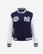 PRO STANDARD New York Yankees Retro Classic Rib Wool Varsity Jacket LNYH35769-MNW Blue 1